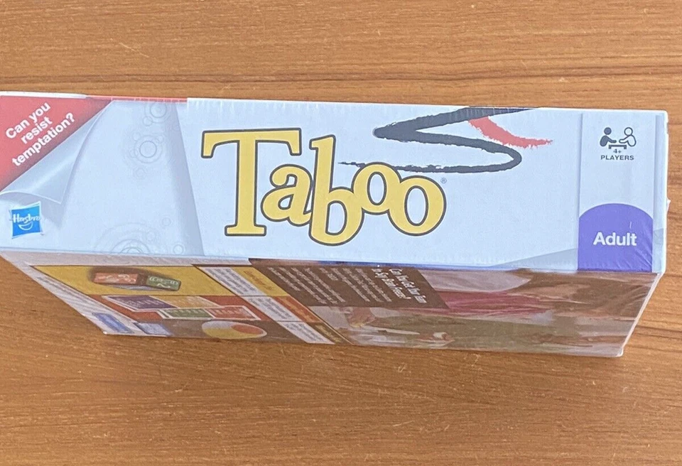 Taboo: Game Of Unspeakable Fun! Adult 17+ Version Hasbro 2010 Factory Sealed - Image 4 of 4