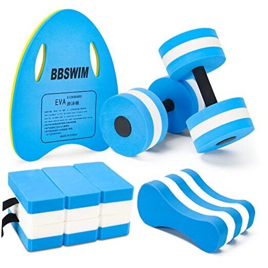5 Pieces Water Aerobics Set Aquatic Exercise Set Pool Fitness Equipment