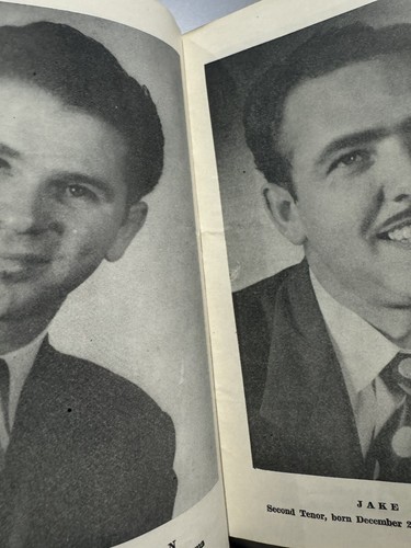 Southern Gospel Song Book Statesmen Quartet 1951 Jake Hess Hovie Lister BigChief - Picture 4 of 6