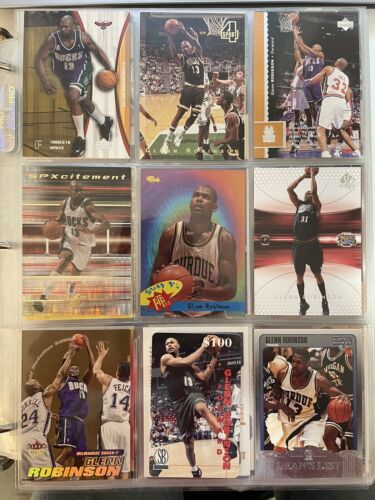 Glenn Robinson Lot of 45 Basketball Cards - Photo 1/10