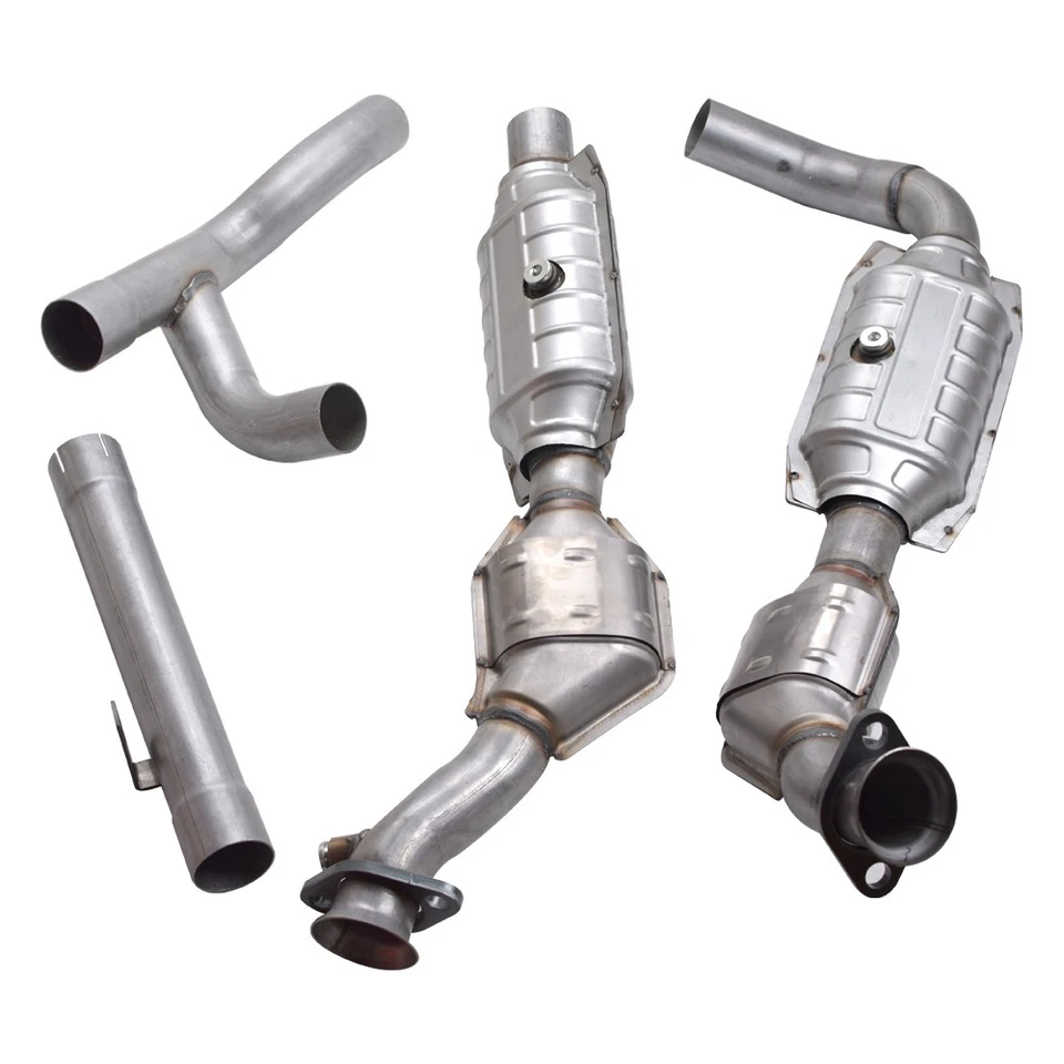 For Ford F-150 F150 4.6L 2001 2002 4WD BOTH SIDES Catalytic Converters Kit - Image 2 of 4