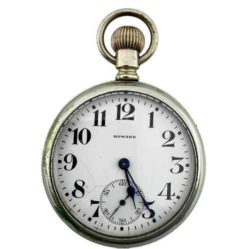 Antique 16s Howard 21J Railroad Class A Mechanical Pocket Watch Series 11