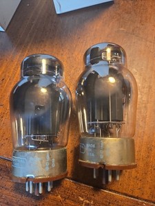 CBS Hi-Fi Matched 6550 Power Tubes –  Triple getter match code