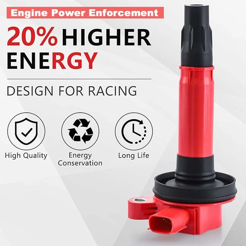 6x Bobina de encendido + 6x Bujía para Ford Edge Lincoln Mazda CX-9 Mercury Sable Foto 2 de 4