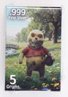 Winnie The Poo Series 5 Gram Pan Silver .999 Fine Silver Poo Bear - Sealed Box🔥