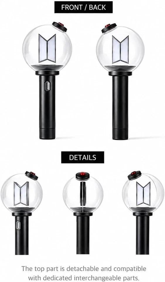 BTS Official Army Bomb Ver.4 Light Stick KPOP HEAVEN + 7 Official & 3 Bonus Phot - Imagen 4 de 4