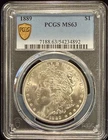 1889-P $1 Morgan Silver Dollar PCGS MS63