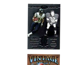 LaDainian Tomlinson / Jim Brown 2007 Topps Chrome Running Back Royalty #RBRD-TB