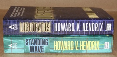 HOWARD V. HENDRIX Lot of TWO 1990s Hard Science Fiction PBs 1st 1st VGC