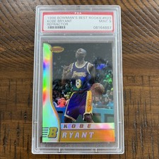 1996 KOBE BRYANT BOWMANS BEST REFRACTOR ROOKIE #R23 PSA 9 LAKERS HOF (918)