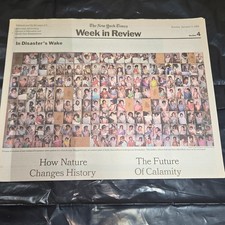The New York Times Week in Review January 2 2005 Indian Ocean Tsunami Issue