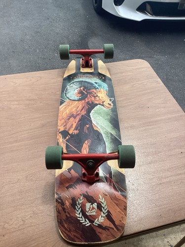 Landyachtz Ramathorn Hollowtech VTG Downhill Longboard Deck 1 Owner Clean