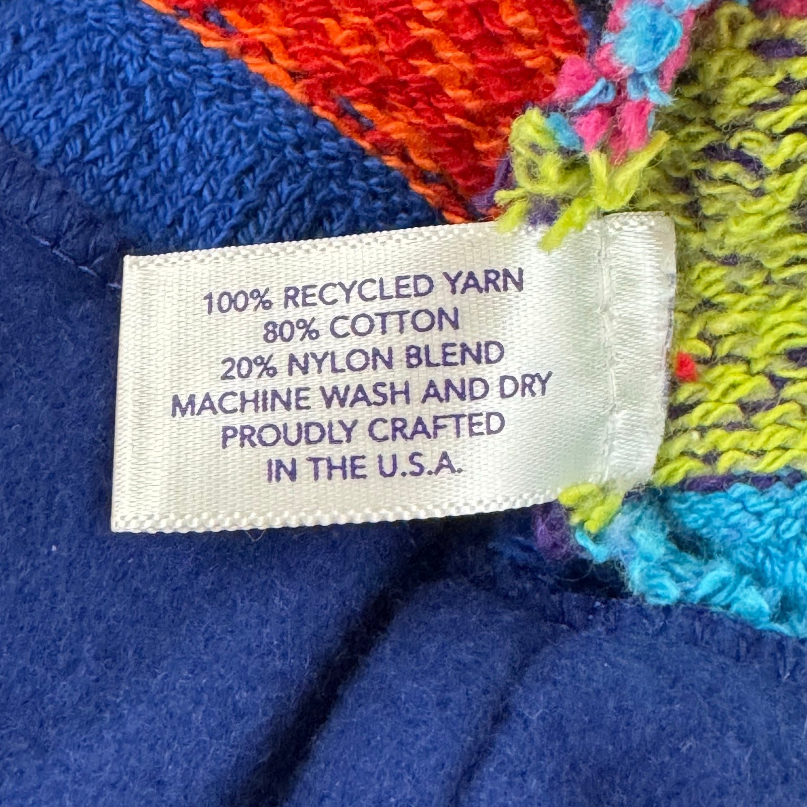 Solmate Socks Patchwork Knit Beanie Colorful Outd… - image 4