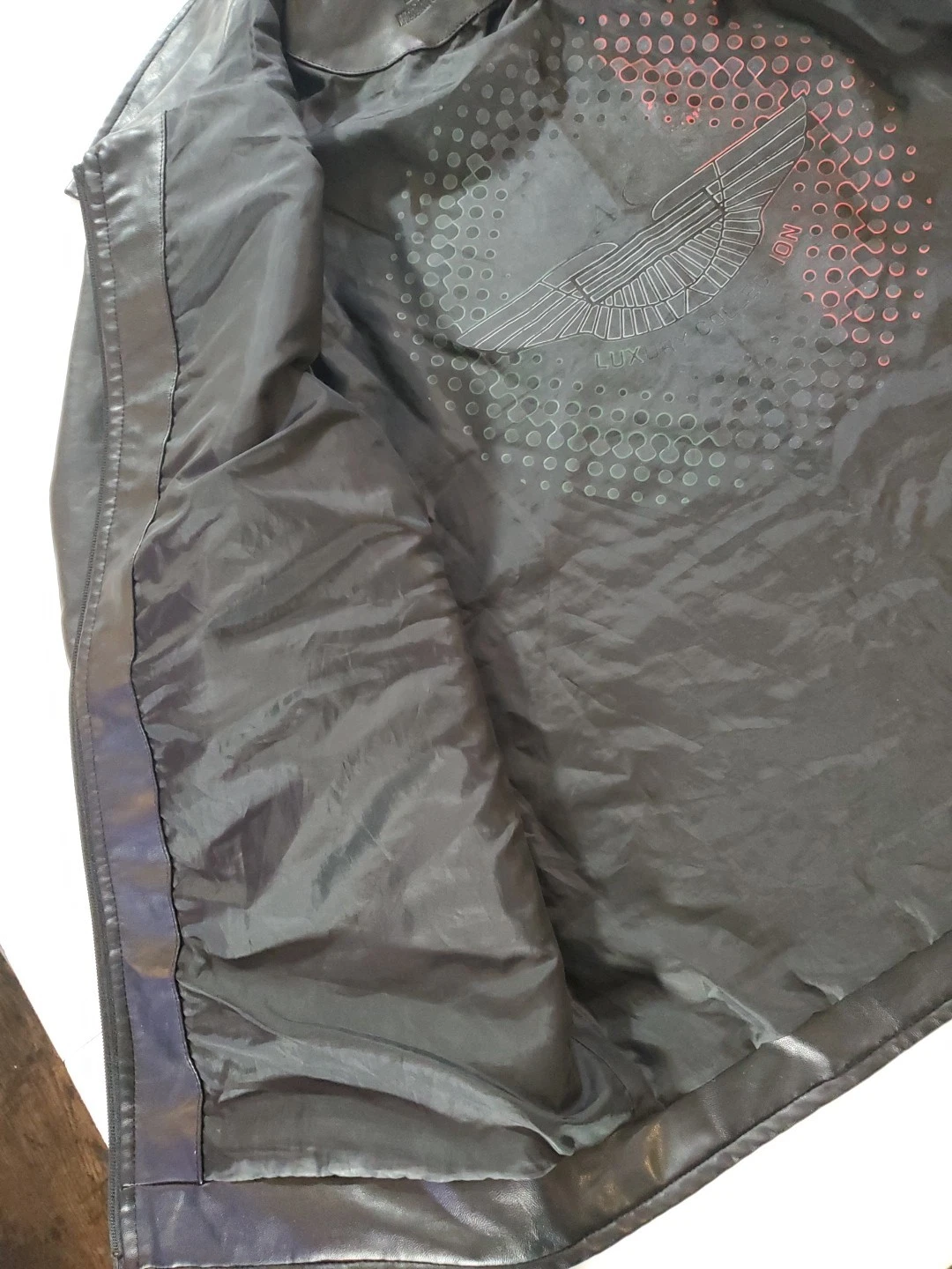 AC Luxury Collection Men’s Black Leather Jacket Size Large Made In Italy image 15