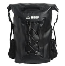 REEF STORM SHORE ROLL TOP DRY BEACH BACKPACK 25 LITER CAPACITY 3FXWG0105 BLACK