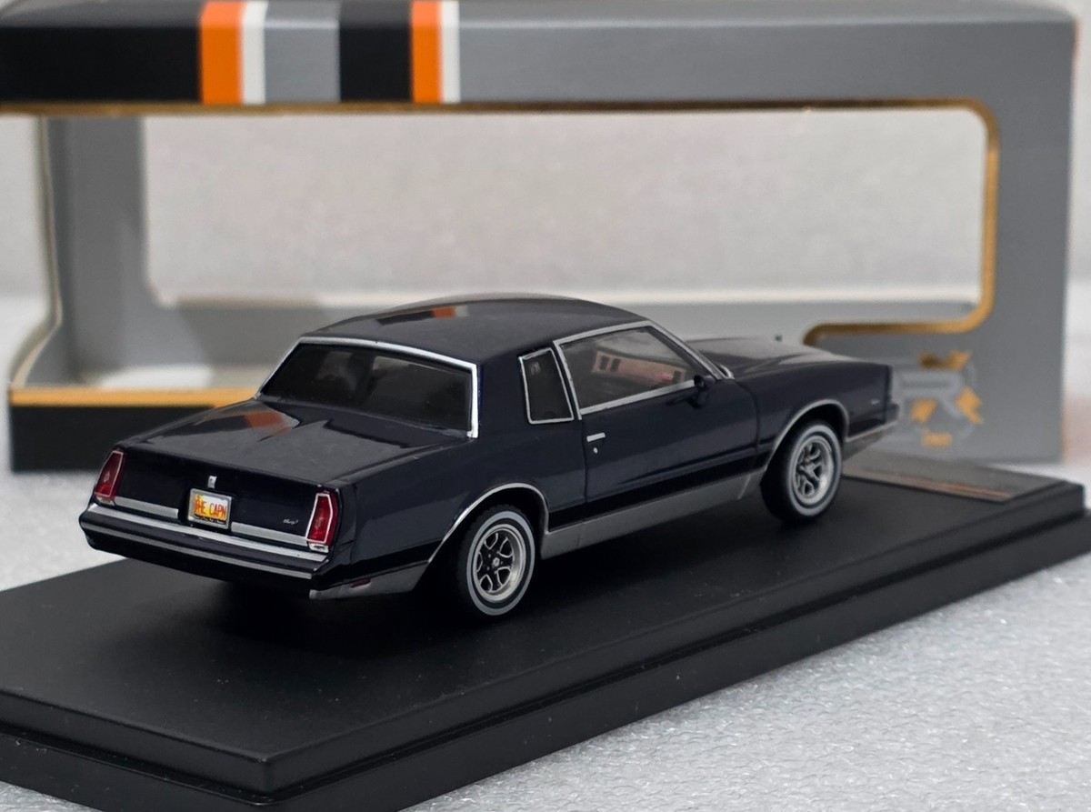 Chevrolet Monte Carlo 1981 Blue 1:43 Premium-X IXO PRD590 Diecast