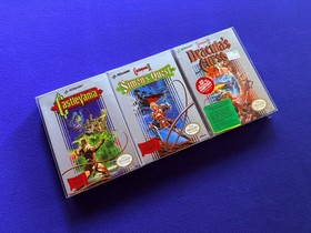 Castlevania 1 2 II Simon's Quest 3 III Dracula's Curse NES Nintendo CIB TRILOGY