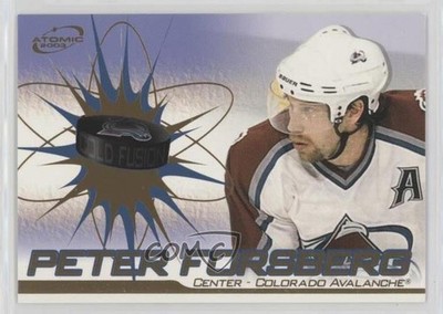 2002-03 Pacific Atomic Cold Fusion Peter Forsberg #8 HOF 2d8