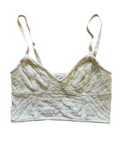 Intimately Free People Pale Yellow Lace Bralette | XSmall