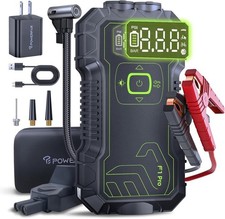 2025 Car Jump Starter with Air Compressor 160PSI,4500 A Car Battery Jumper
