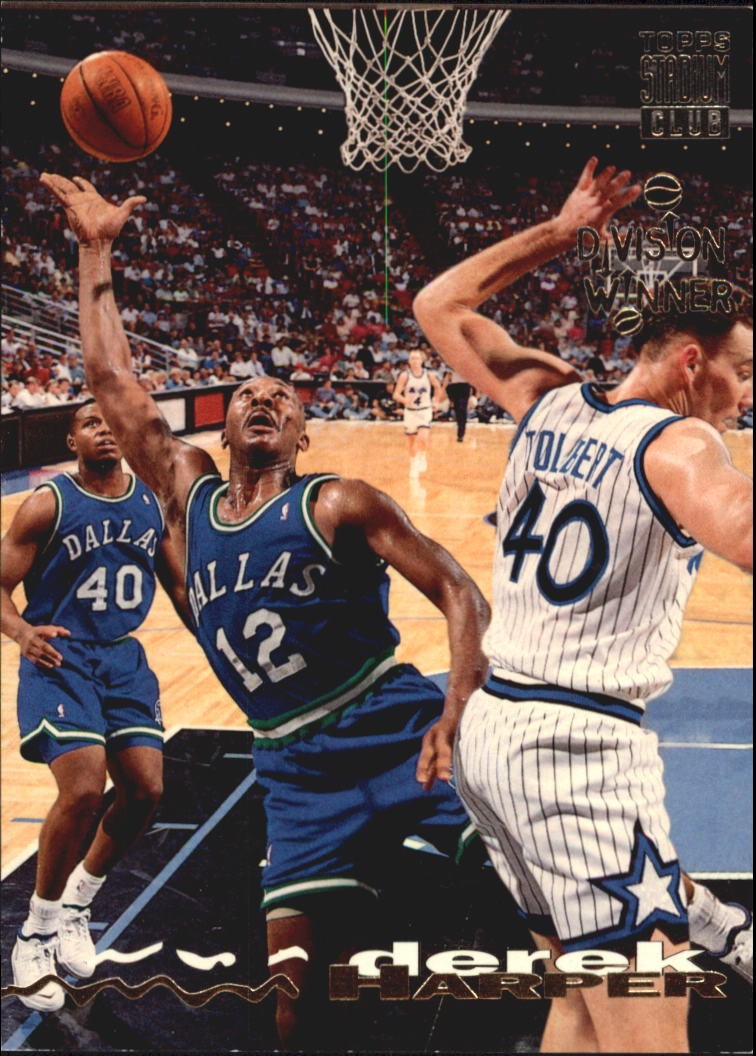 1993-94 Stadium Club Super Teams Division Winners #K192 Derek Harper - BSK