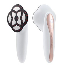 RF EMS Abdominal Massager With Heat, Red Light, Biowave Therapy For Body Toning