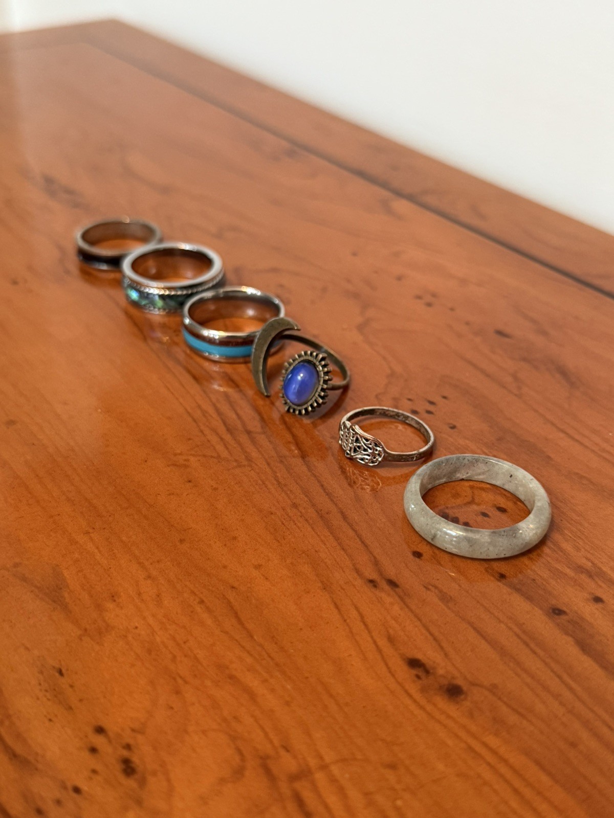 Statement Ring Bundle – Sterling Silver, Tungsten… - image 1