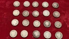 Lot of 20 Barber Dimes Various Dates 1898-1916 AG-Good Condition