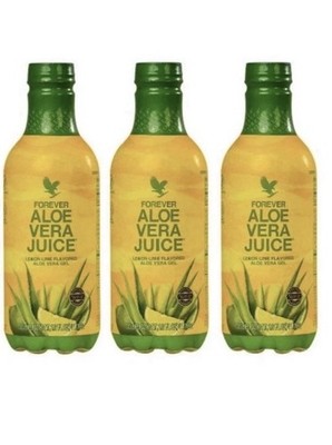 Forever Aloe Vera Juice Lemon-Lime 33.8 fl oz Hydration Supplement