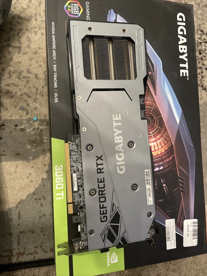 GIGABYTE GeForce RTX 3060 Ti VISION OC 8GB GDDR6 Graphics Card - Image 2 of 4