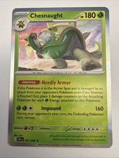 Chesnaught - 7/86 - Holo - Pokémon Chaos Rising - NM