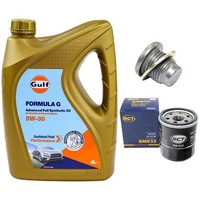 MotoröL Filter Set 5W-30 4 Liter + ÖLablassschraube FüR Dacia Renault Twingo I
