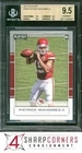 2017 PLAYOFF #204 PATRICK MAHOMES II RC CHIEFS BGS 9.5