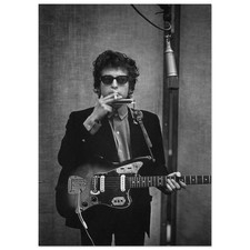 Bob Dylan Black and White Vintage Concert Poster Unframed Wall Art Decor 4sz
