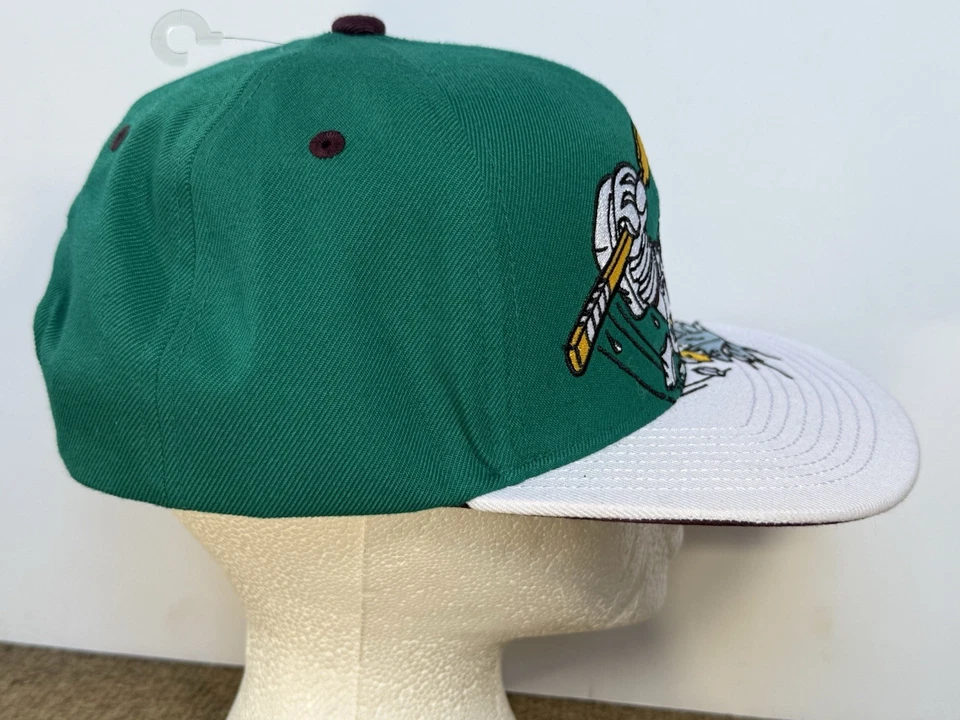 Zephyr Hat NHL Anaheim Ducks RARE "Mighty" Flat Bill SnapBack Clean In/out - Image 4 of 4