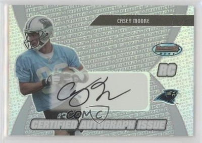2003 Bowman's Best Casey Moore #153 Rookie Auto RC 0nr3