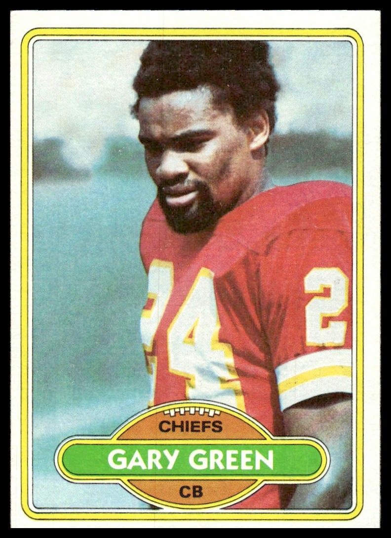 Gary Green 1980 Topps #133 Kansas City Chiefs