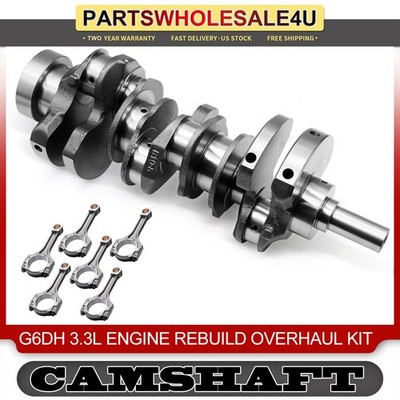 For HYUNDAI KIA  G6DH 3.3L Engine Rebuild Overhaul Kit - Crankshaft Rods Timing