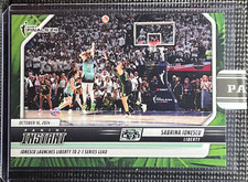🏀🏆 Sabrina Ionescu - 21/25 Jungle - 2024 Panini Instant “The Shot” - Free Ship