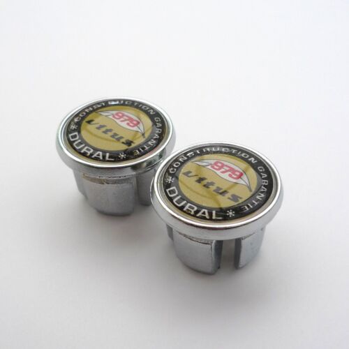 Vintage Style, Vitus 979 Dural, Chrom Racing Bar Stecker, Kappen, Repro - Bild 2 von 3