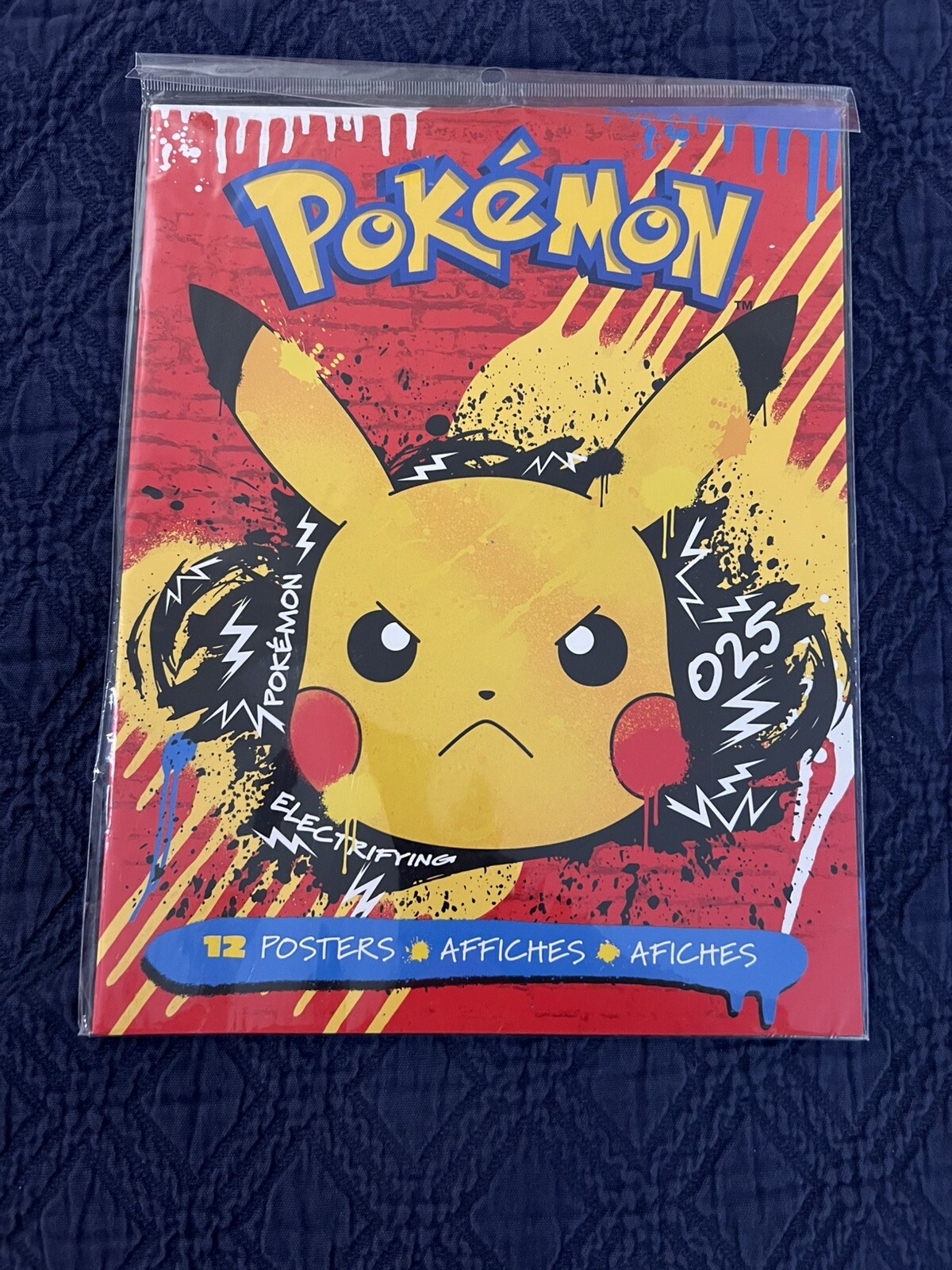 New, Sealed Pokémon Set of 12 Art Posters 2020 Pikachu Mewtwo Charizard ++