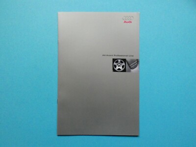 Brochure / Catalogue / Booklet - Audi A4 (B5) Avant - Professional Line - 10/00