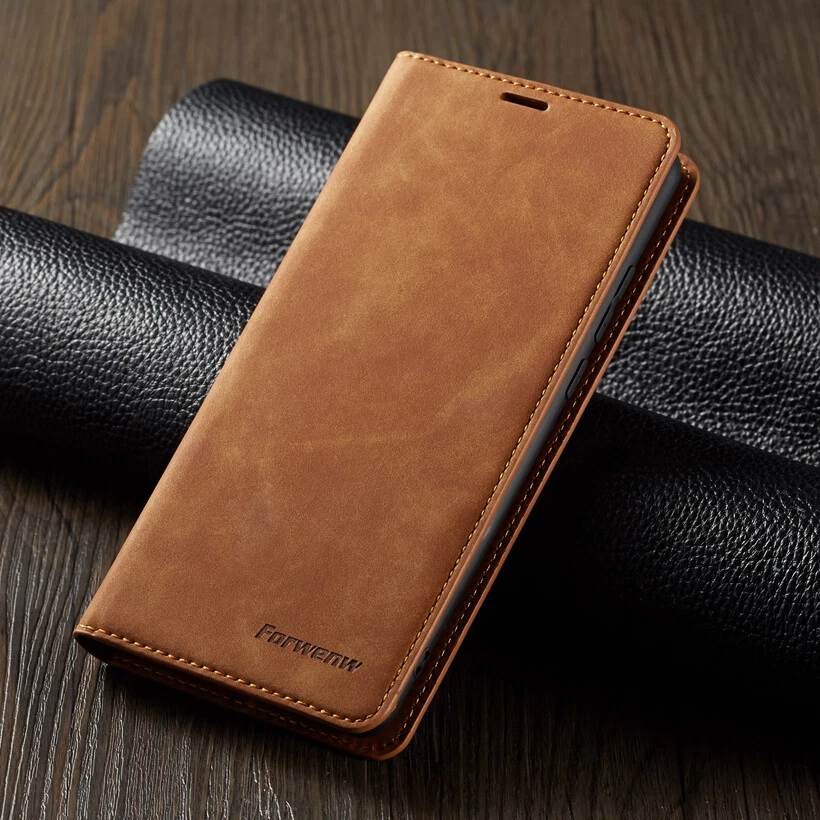Magnetic Wallet Case Card Leather Flip Cover for Huawei P20/P30/P40 Lite Pro - Image 4 of 4