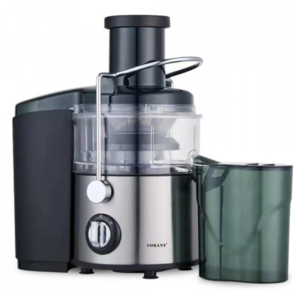 CENTRIFUGA FRUTTA VERDURA ESTRATTORE DI SUCCO A FREDDO 800W SPREMIAGRUMI 500ML - Immagine 3 di 4