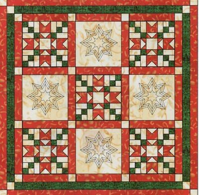 Winter Stars Sewing/Quilting Patterns ~ 3 Quilt Patterns Included