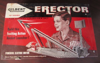 gilbert erector rocket launcher set