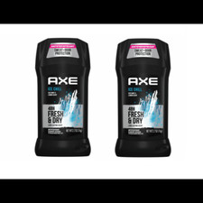 Axe Ice Chill Iced Mint  Lemon Scent 48-Hour Fresh  Antiperspirant 2.7 Oz 2ct
