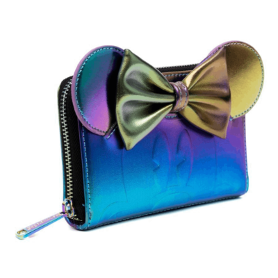 FINAL PRICE Loungefly Mickey backpack minnie wallet oil slick SET Loungefly Disney Oil Slick Mickey Mouse Backpack and Minnie  main image 3