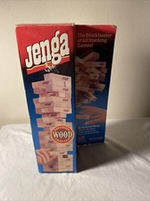 Original 1995 Jenga Game By Milton Bradley Hasbro Made In USA 4793 NEW