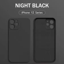 Phone Case For iPhone 17 16 15 14 13 11 Pro Max 12 XR SE 8 Liquid Silicone Cover